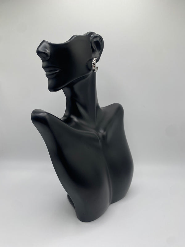 Croissant Dome Earrings - PureJoy LLC