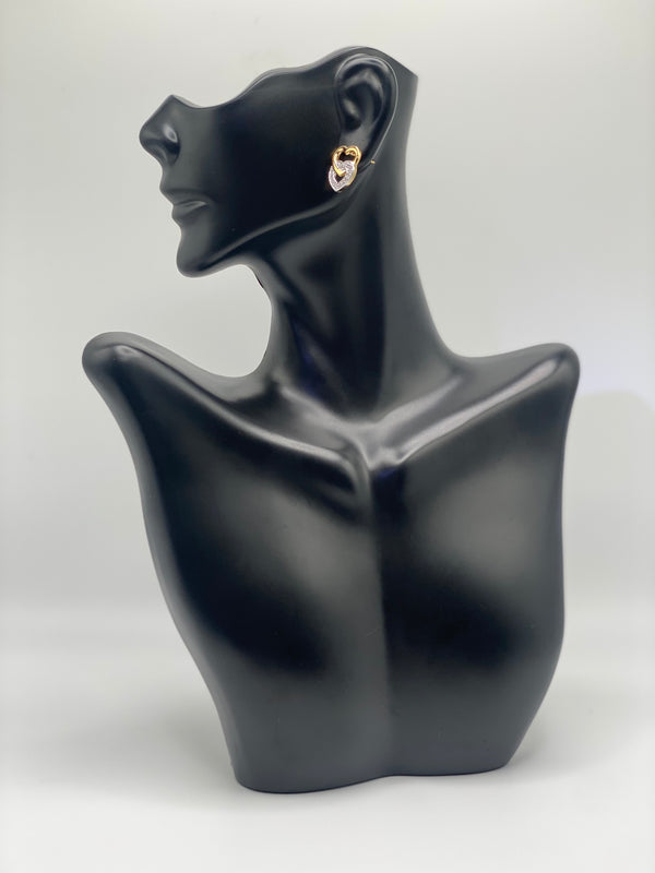 Double Hearted Earrings - PureJoy LLC