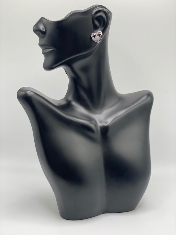 Dotting Heart Earrings - PureJoy LLC