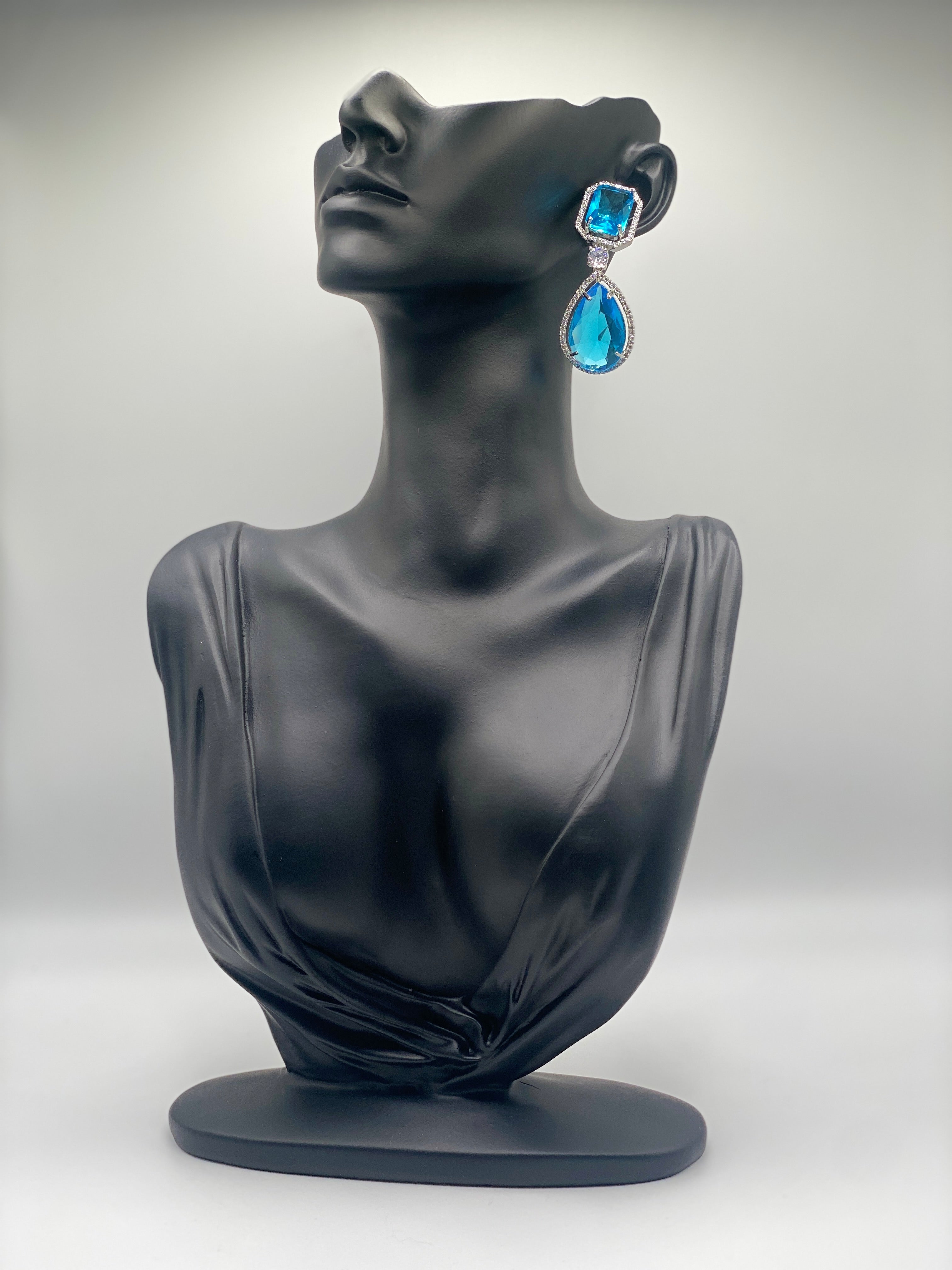 Azure Ear Rings Azure Earrings, Captivating Beauty Inspired by the Sky